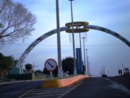 Portal na Entrada da Cidade por Tamiris Dias